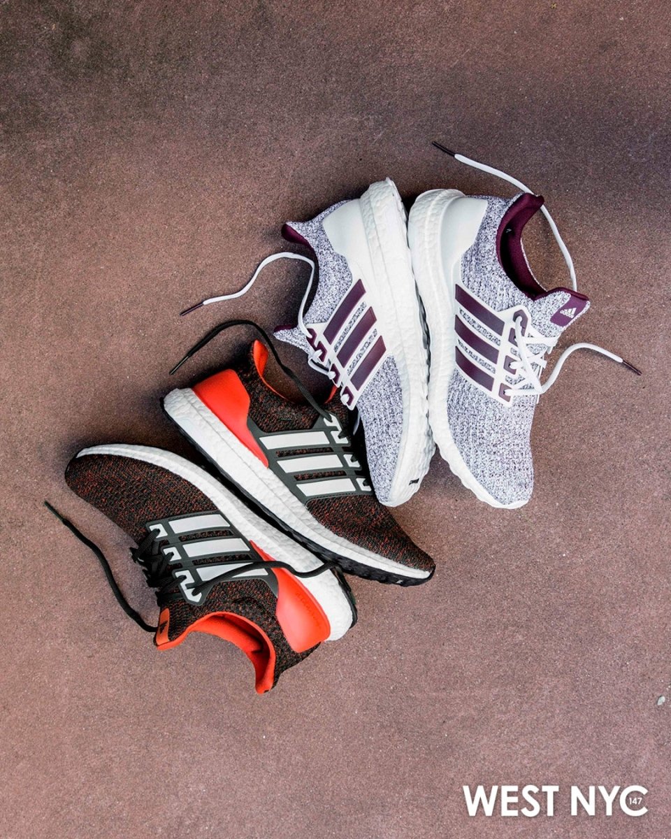adidas Ultra Boost 4.0 "Miami" and "Texas A&M" - West NYC