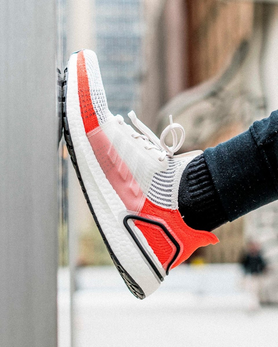 adidas Ultraboost 19 "Cloud White/Raw White/Active Orange" West NYC adidas Ultraboost 19 "Cloud White/Raw White/Active Orange" West NYC