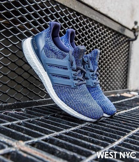 Adidas Ultraboost Legend Blue / Carbon West NYC Adidas Ultraboost Legend Blue / Carbon West NYC