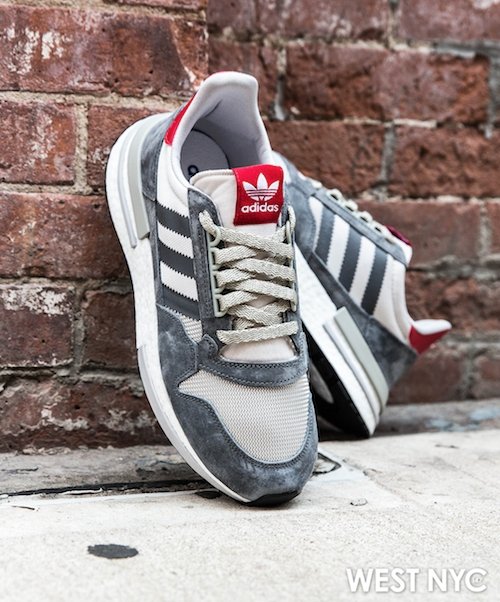 Weekends@West: adidas ZX 500 RM / Cloud White / Scarlet" – West NYC