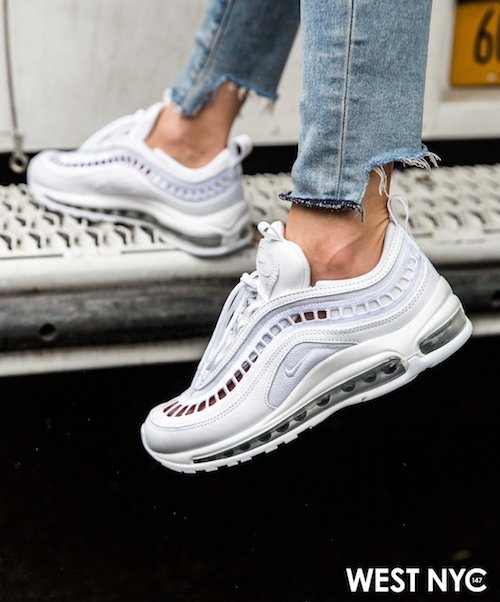 WMNS Nike Air Max 97 Ultra '17 SI "White / Vast Grey" West NYC