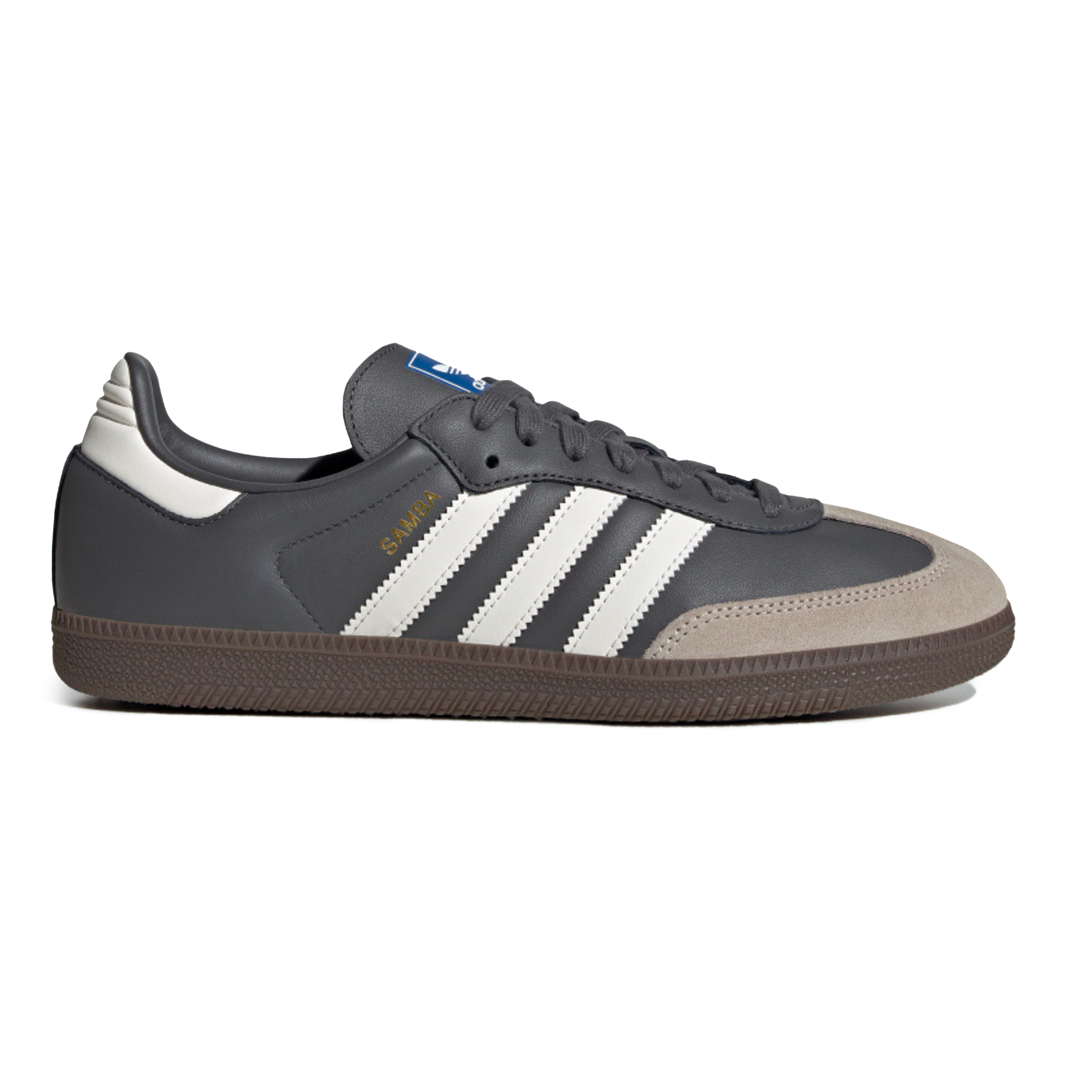 adidas Samba OG Shoes - Men's - Grey Five / White / Gum - 5.5 adidas Samba OG Shoes - Men's - Grey Five / White / Gum - 5.5