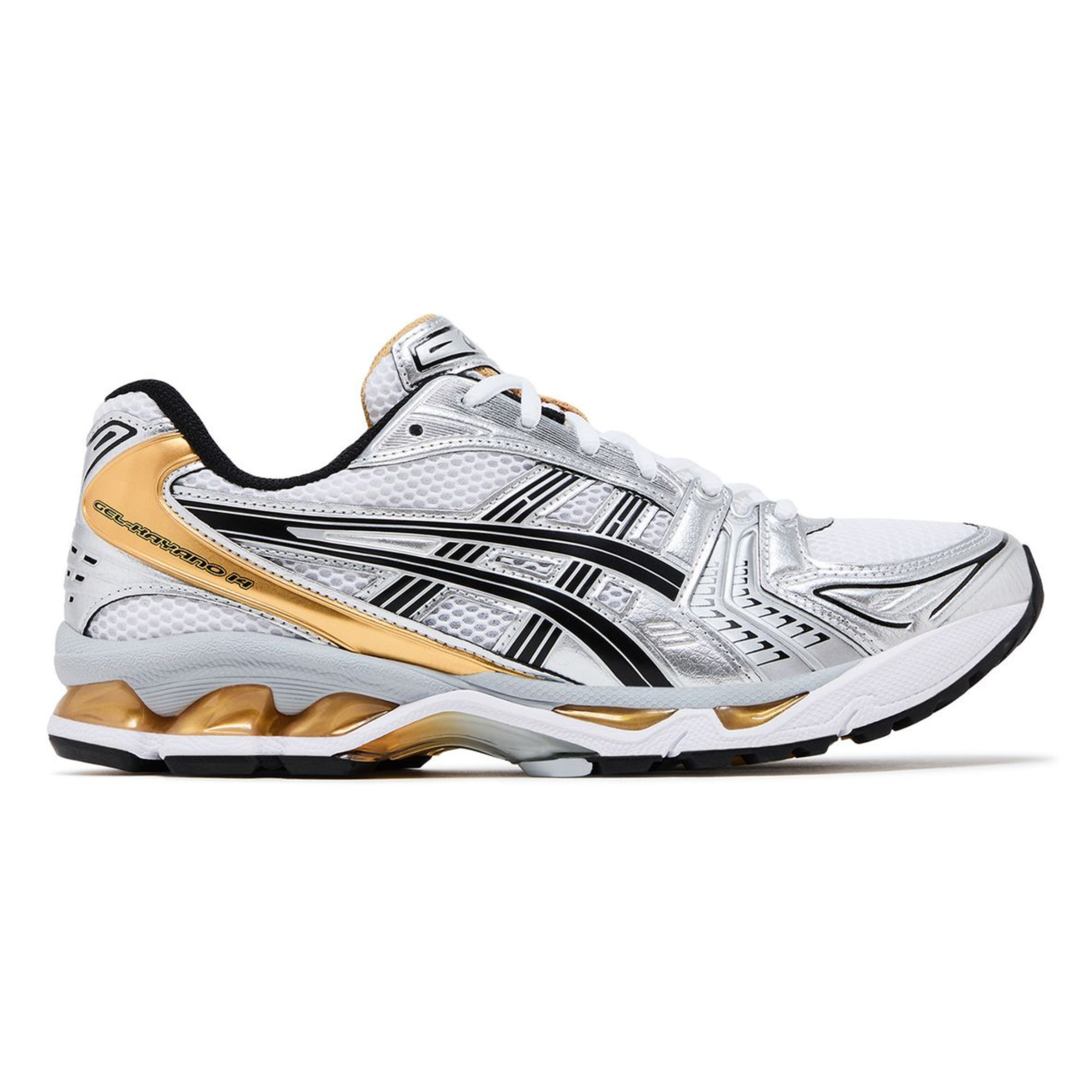 Asics Men's Gel-Kayano 14 White/Pure Gold – West NYC Asics Men's Gel-Kayano 14 White/Pure Gold – West NYC
