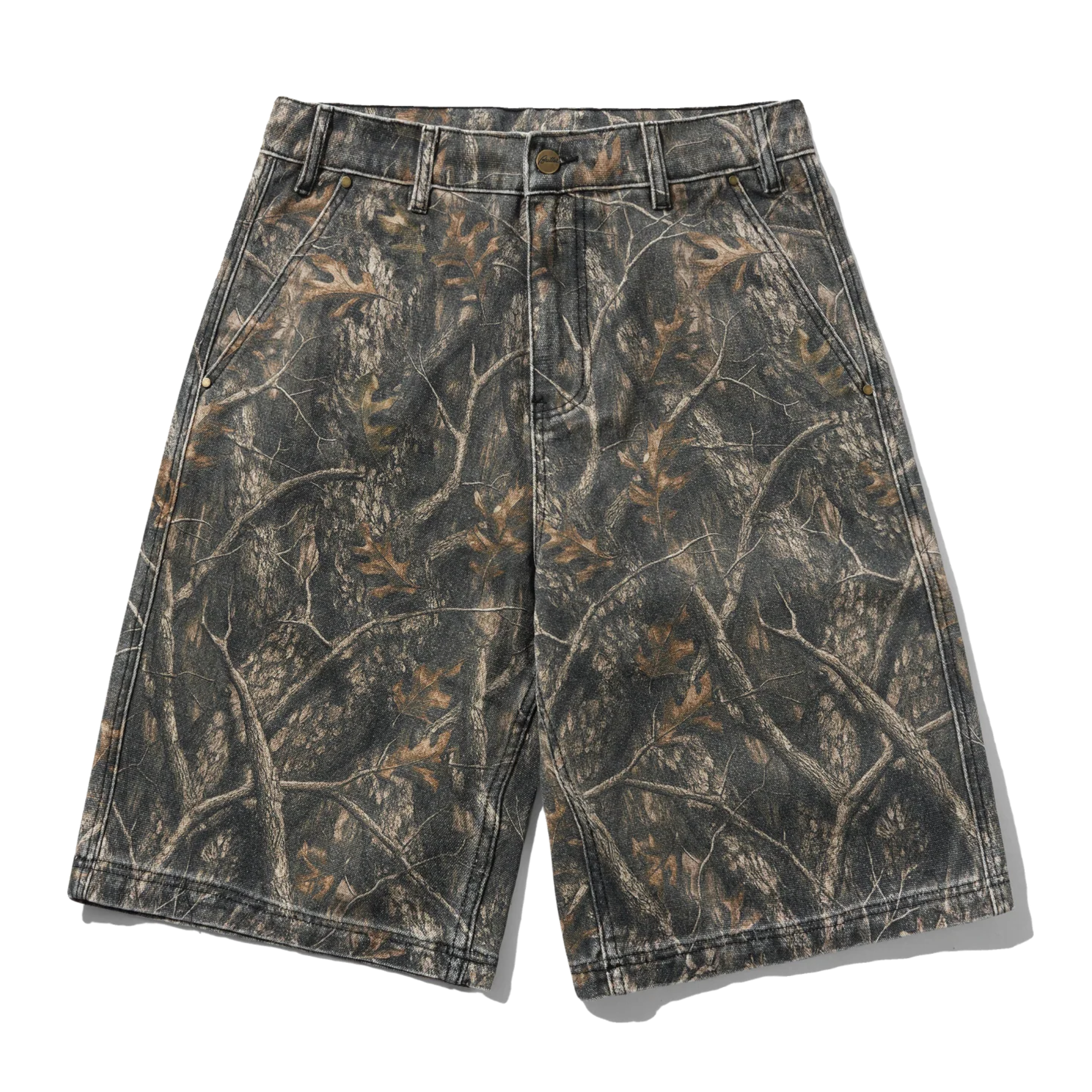 Butter Men's Work Shorts Forest Camouflage – West NYC