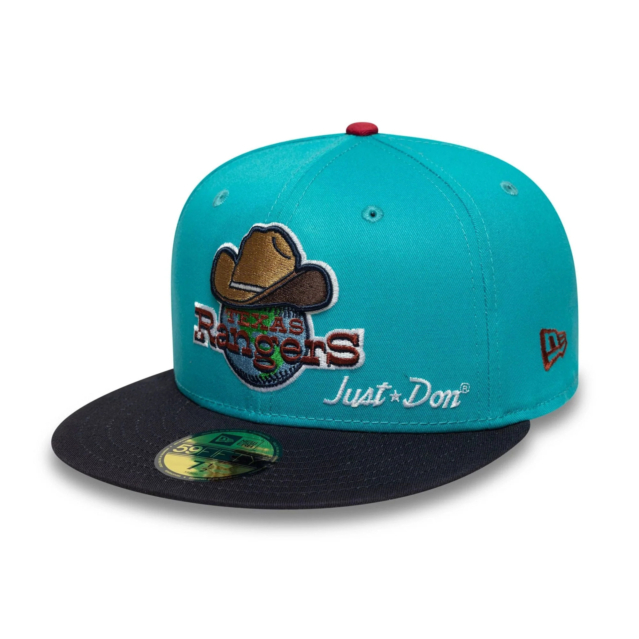New Era X Just Don 59FIFTY Texas Rangers Earth Day Turquoise