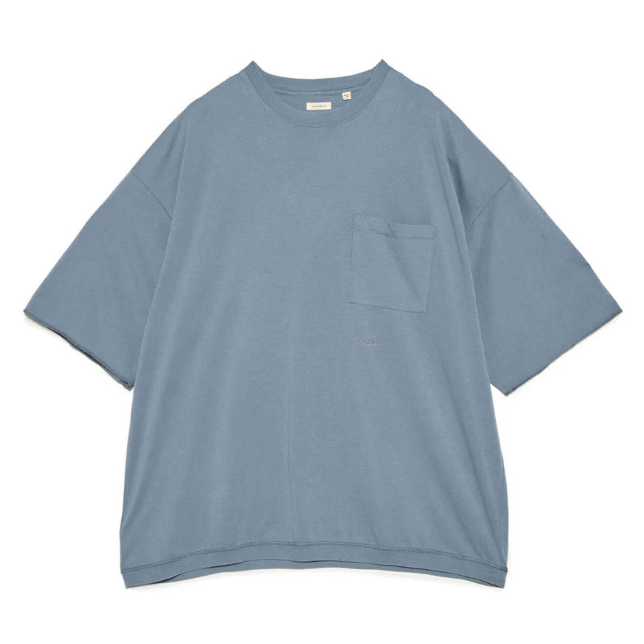Nanamica Men's OOAL Pocket Tee Blue Grey – West NYC