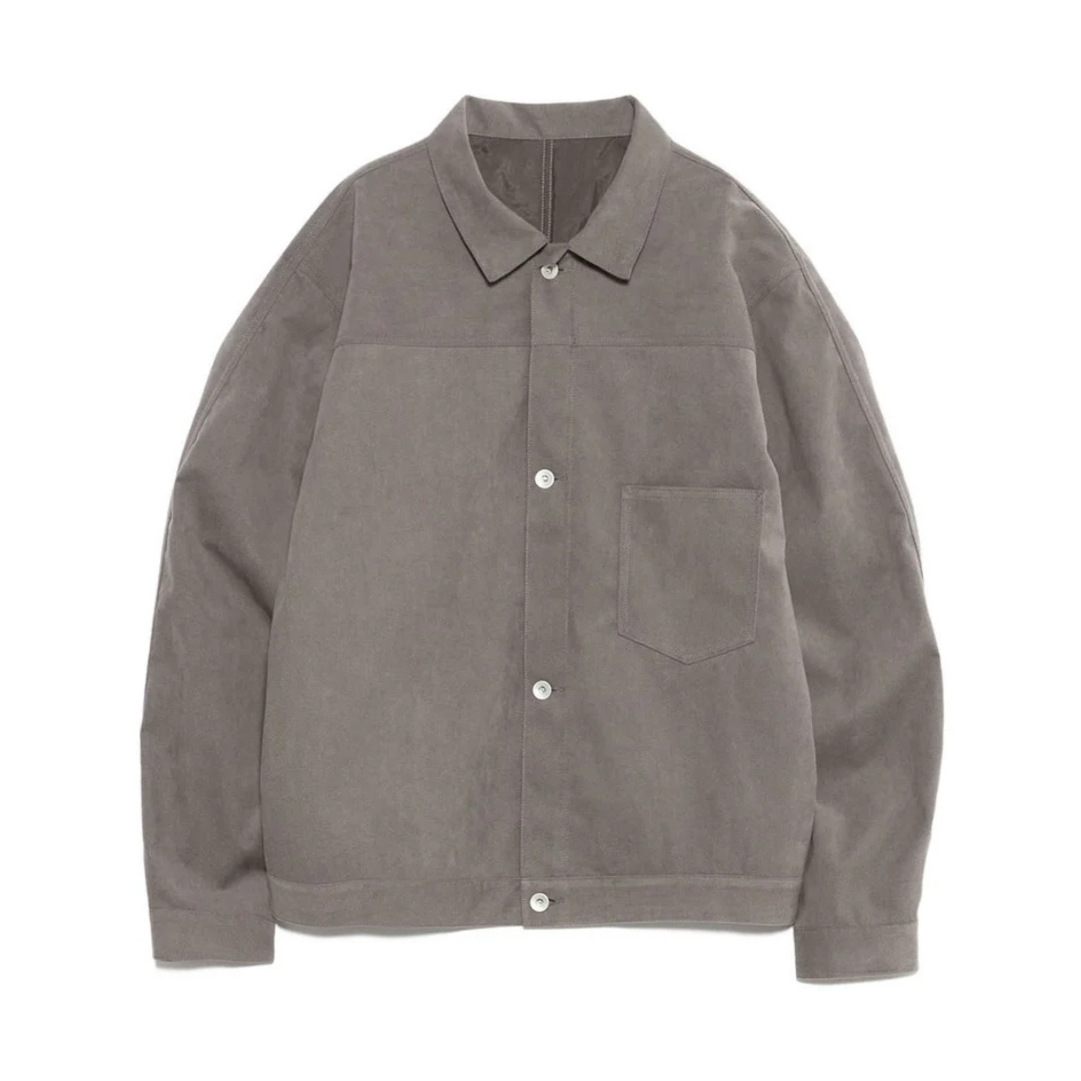Nanamica Men's Ultrasuede Short Jacket Grey – West NYC