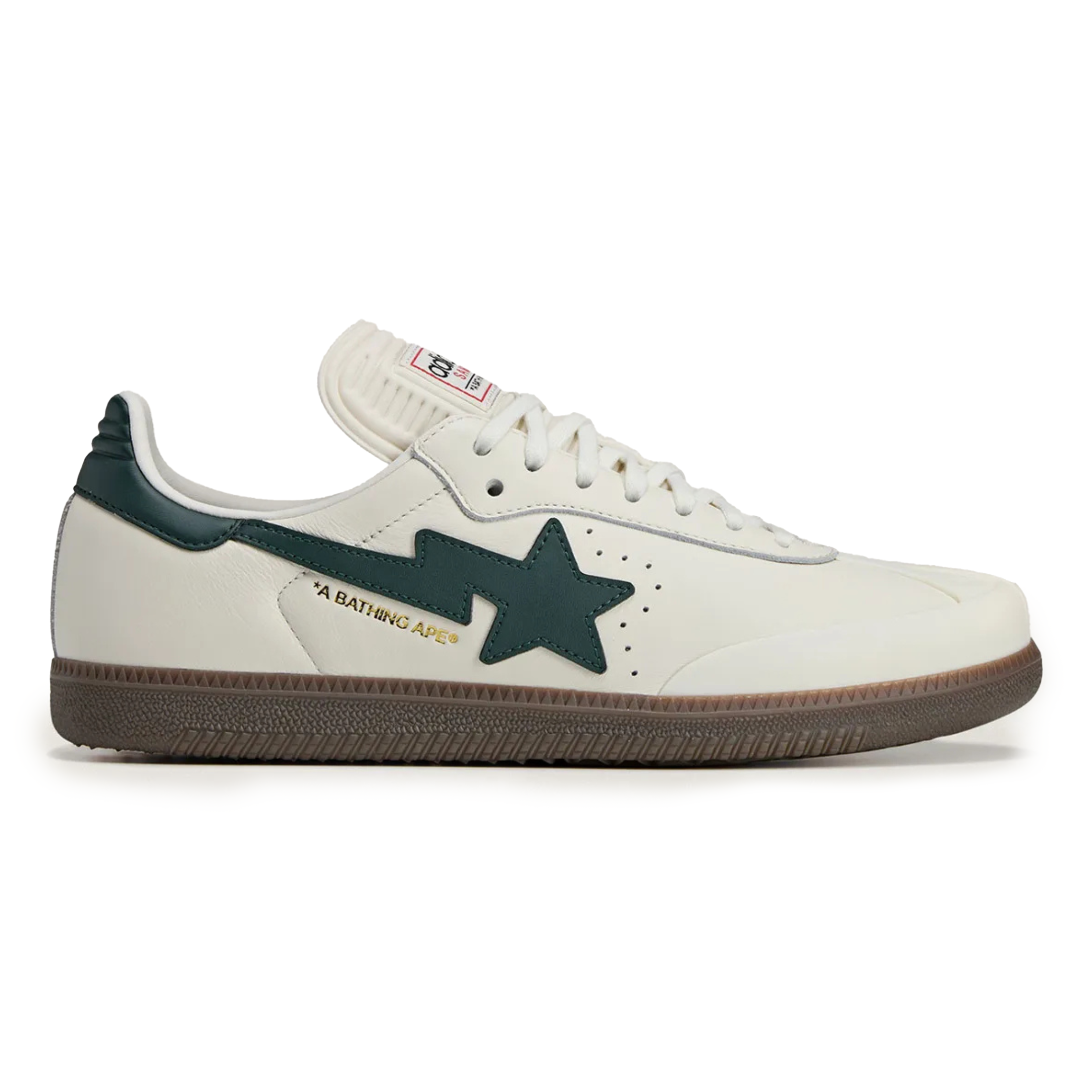 Adidas X BAPE Men's Samba Off White/Shadow Green/Gum – West NYC