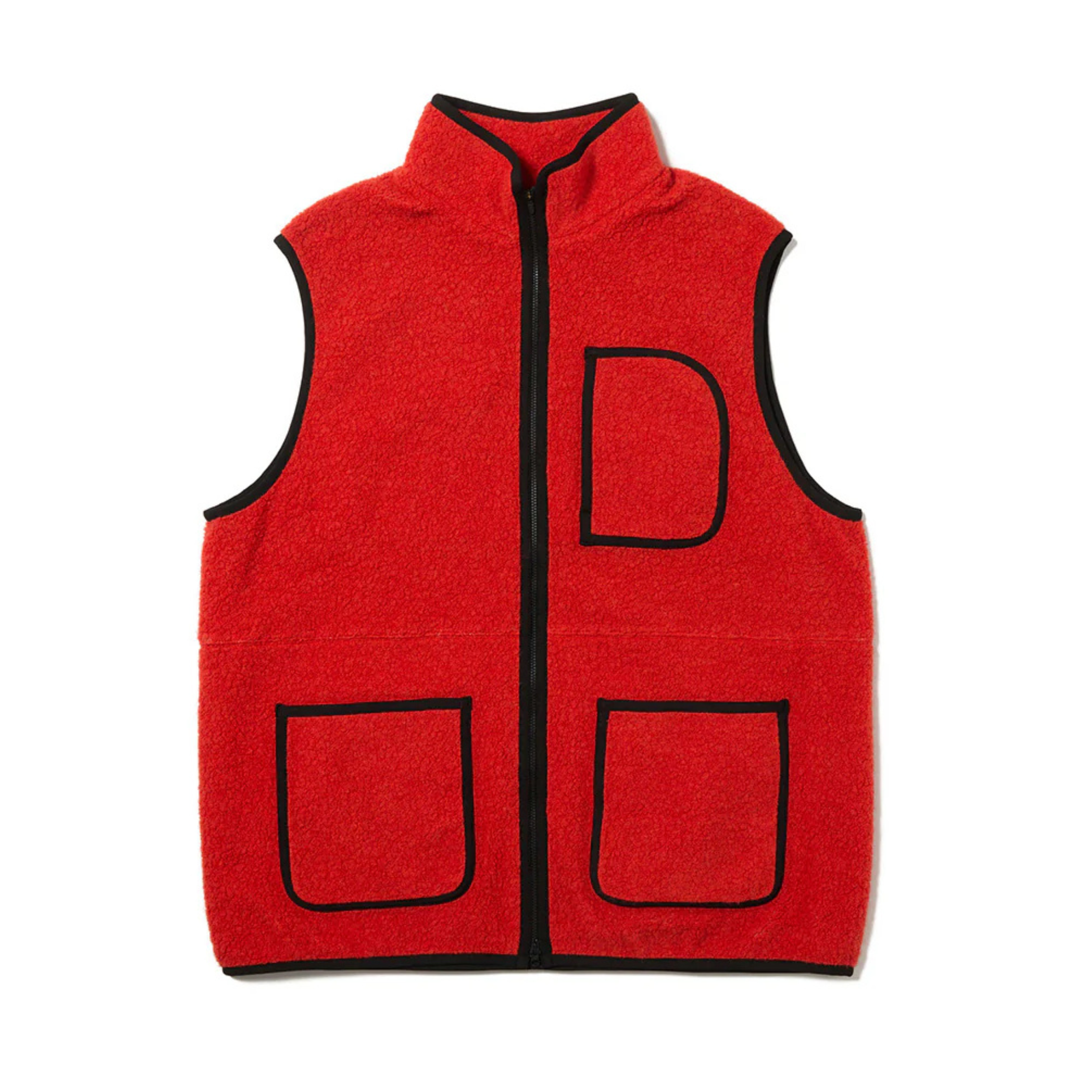 Snow Peak Men's Recycled Wool Boa Vest Orange – West NYC
