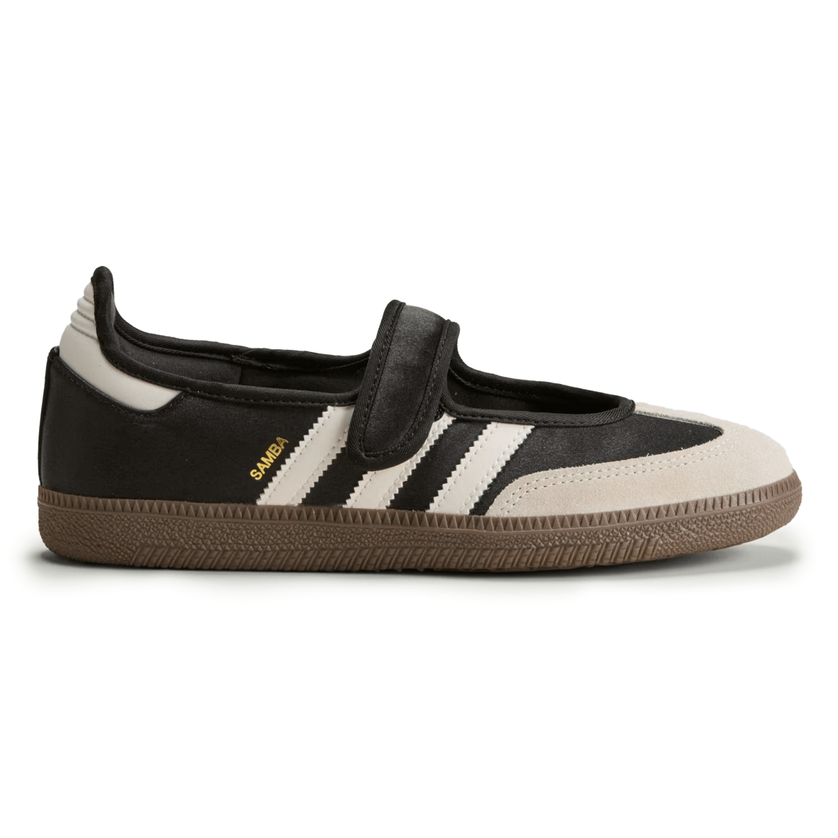 Adidas Women's Samba Jane Core Black/Off White/Gold Metallic – West NYC