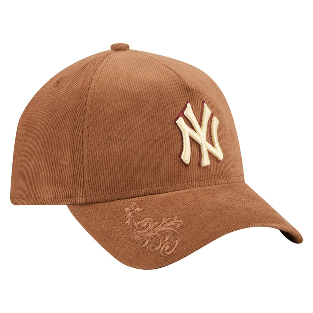 New Era AF9FORTY New York Yankees Tan Corduroy Hat - 10052233 - West NYC