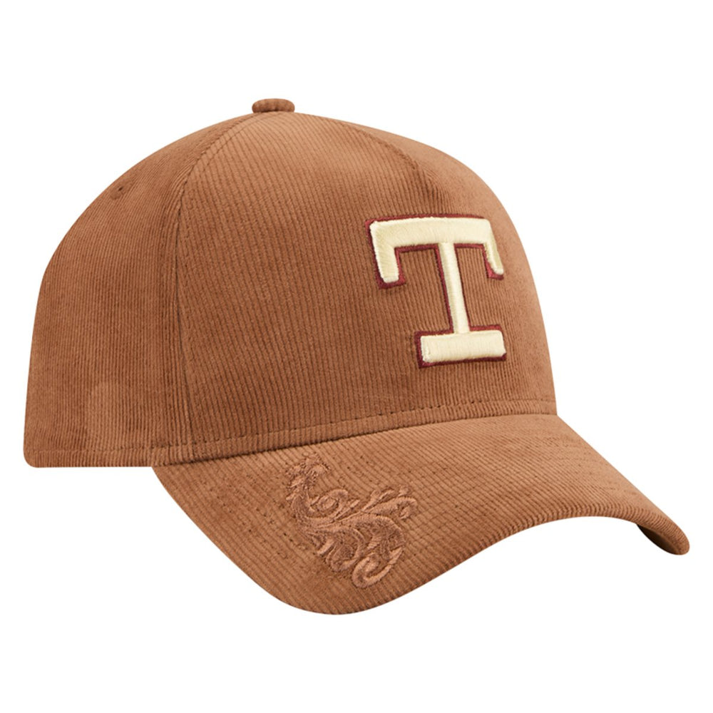 New Era AF9FORTY Texas Rangers Tan Corduroy Hat - 10052234 - West NYC