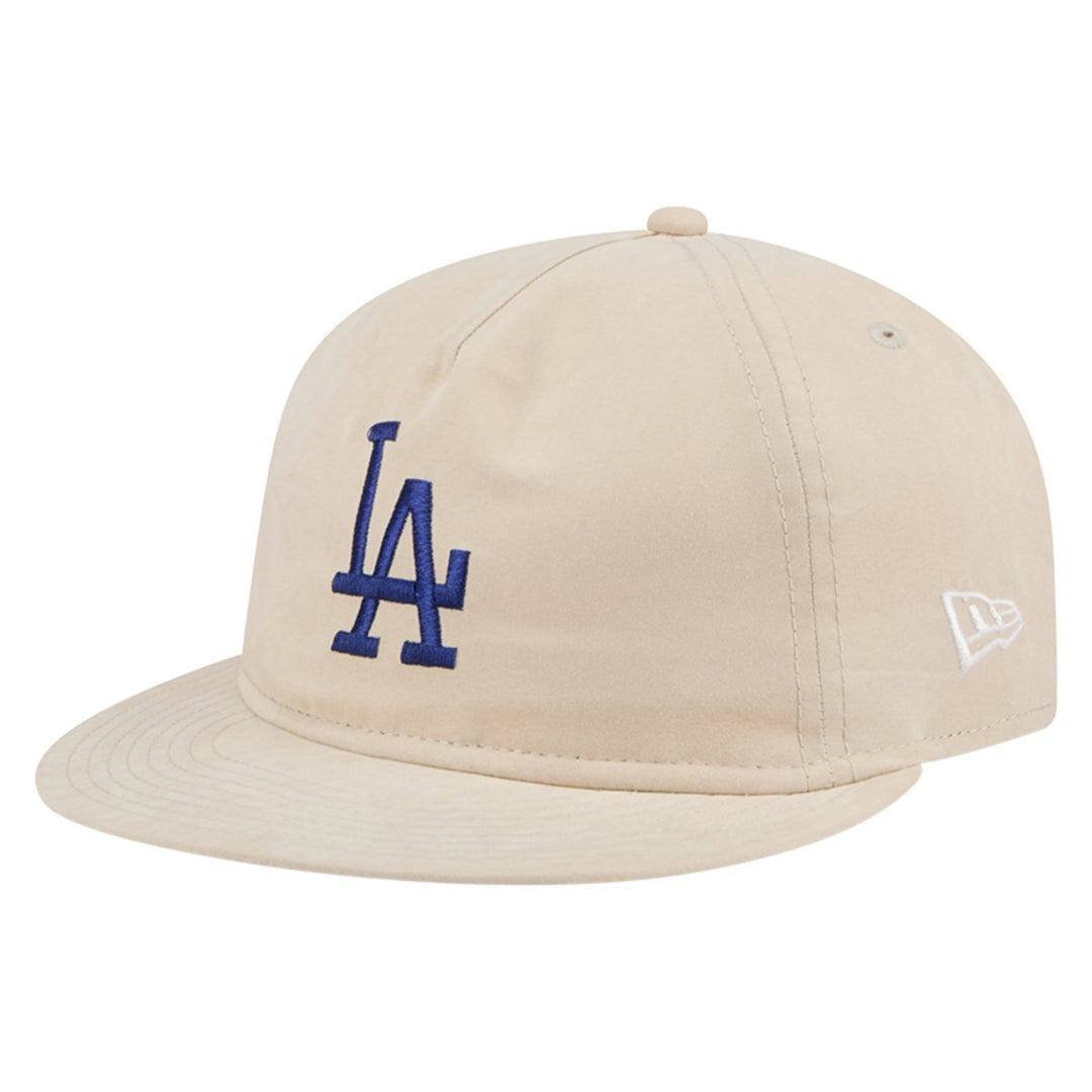 New Era RC9FIFTY Los Angeles Dodgers Brushed Nylon Tan Hat - 10052129 - West NYC