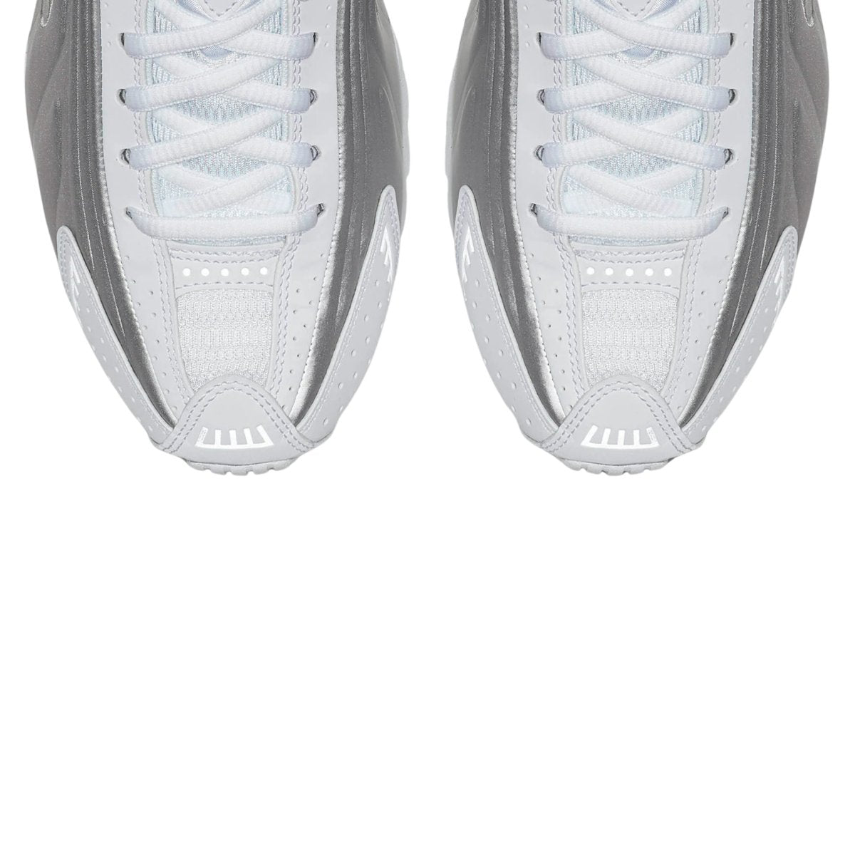 Nike Women's Shox R4 White/Metallic Silver - 10041371 - West NYC