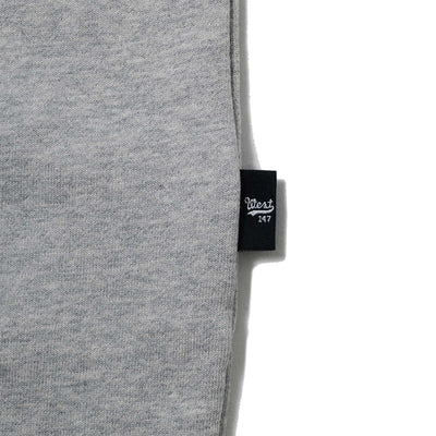 West NYC French Terry Tee Shirt Heather Grey - 10051953 - West NYC