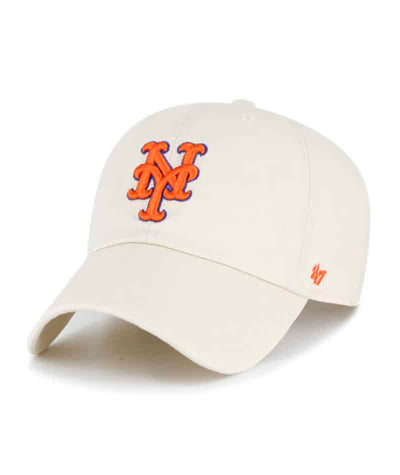 47 Brand New York Mets Clean Up Natural Hat - 10050212 - West NYC