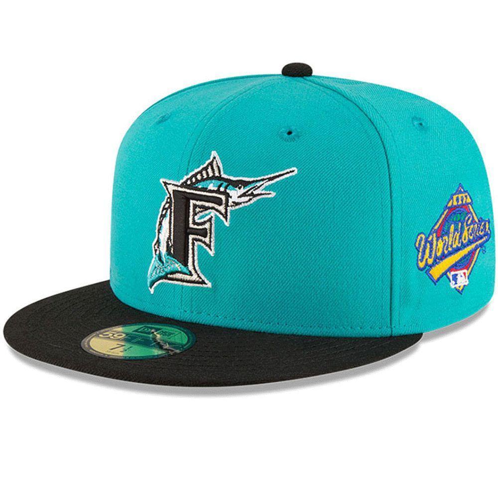 New Era 59FIFTY MLB Florida Marlins 1997 World Series Fitted Hat 7 5/8