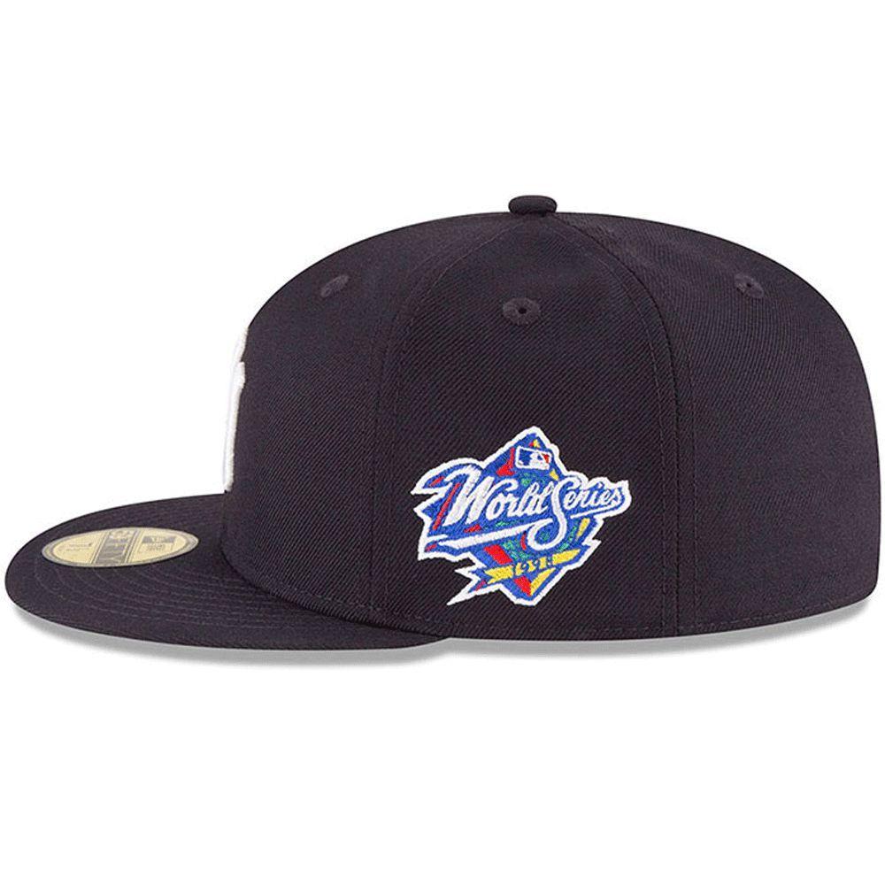NEW ERA 59-FIFTY NEW YORK YANKEES 1998 WORLD SERIES FITTED-6 1/2-NAVY-7722317-West NYC