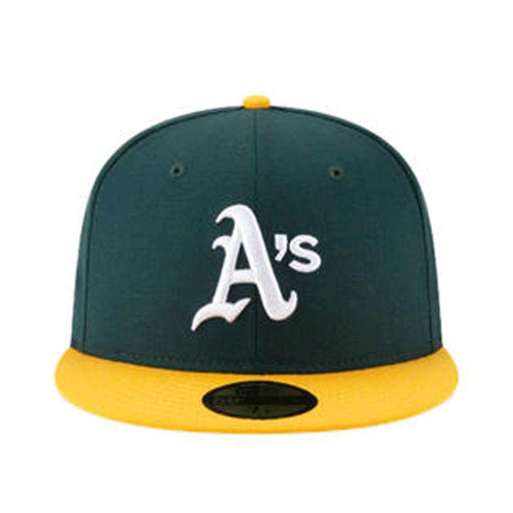 NEW ERA 59-FIFTY OAKLAND ATHLETICS 1989 WORLD SERIES FITTED-6 1/2-GREEN-7723540-West NYC