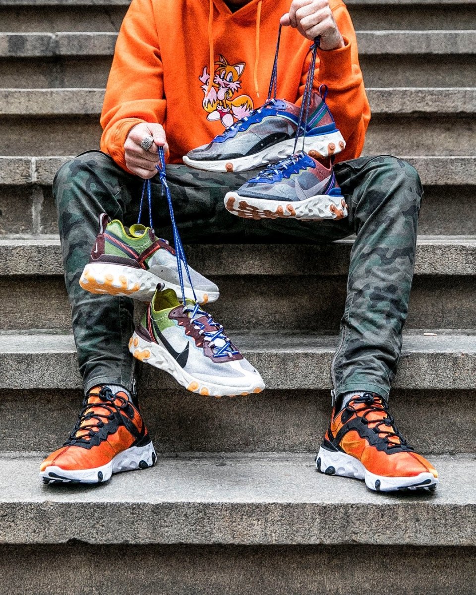 Available Now: Nike Element React 87 & 55 - West NYC