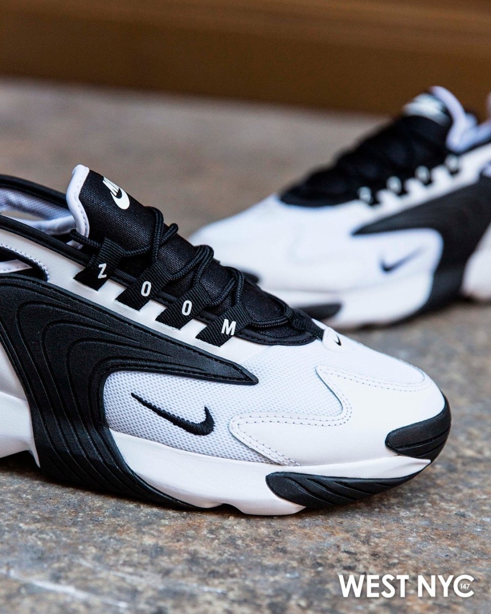 Nike Air Zoom 2K "White/Black" and "Sail/Black/White" - West NYC
