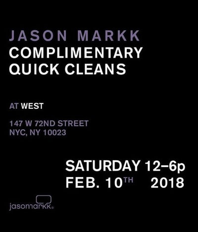 Weekends At West: Free Cleaning Courtesy of Jason Markk and Mandinos