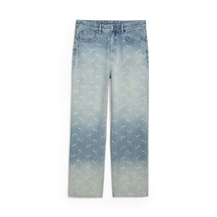 Puma X A$AP Rocky Men's Laser Monogram Faded Denim/AOP