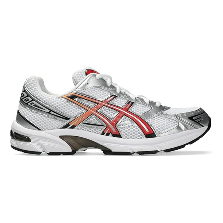 Asics Men's Gel-1130 White/Red Snapper