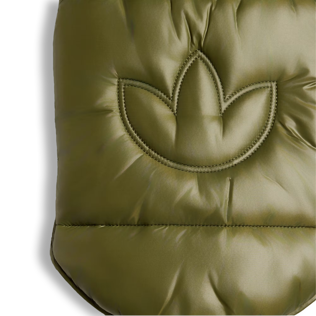 Adidas Dog Puffer Green/White Padded Vest