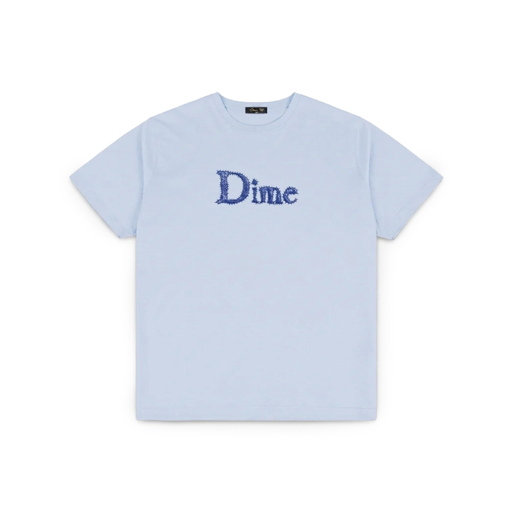 Dime Men's Classic Spiked T-Shirt Clean Blue