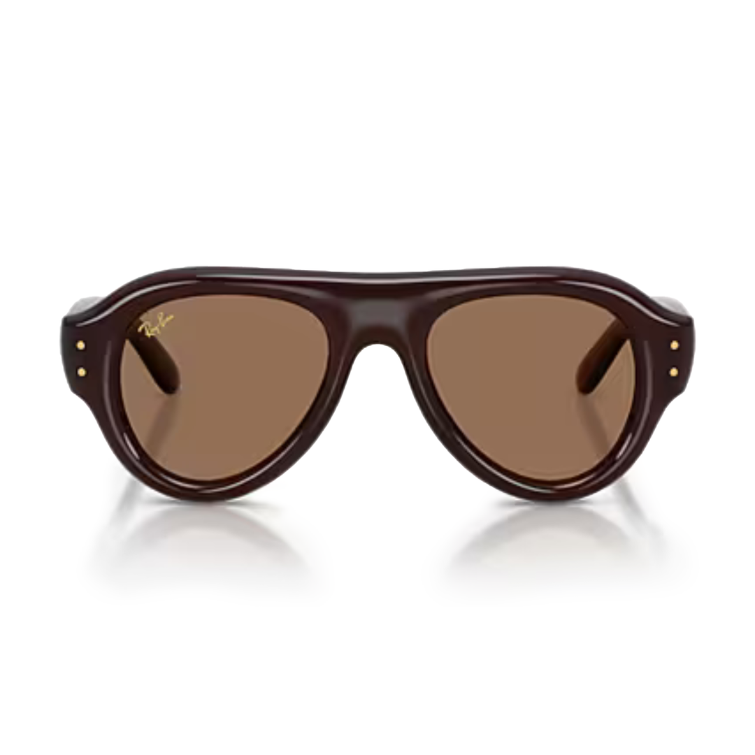 Ray Ban Aviator Puffer Brown