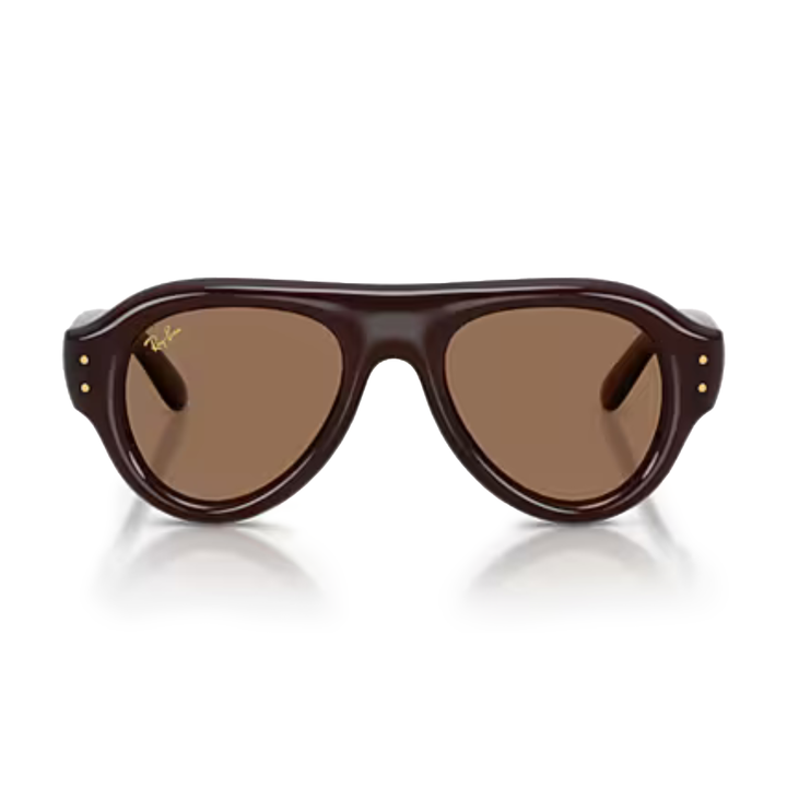 Ray Ban Aviator Puffer Brown