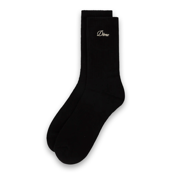 Dime Men's Two Pack Long Socks Black