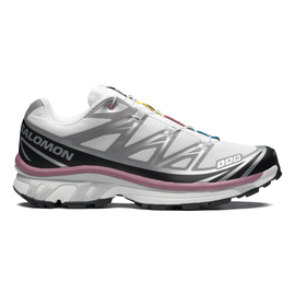 Salomon Men's XT-6 White/Black/Orchid
