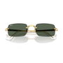 Ray Ban x A$AP Rocky RB3928 Dark Green Lens/Polished Arista Gold Frame