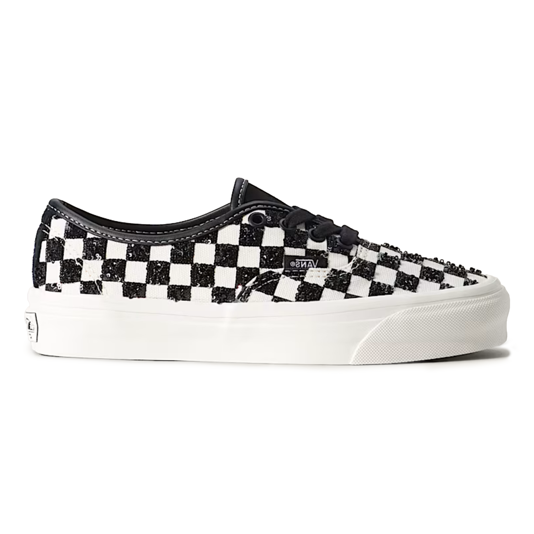 Vans Men's Premium Authentic Beaded Checkerboard Black/White