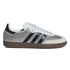 Adidas Women's Samba OG Rhinestones Crystal White/Crystal White/Silver Metallic
