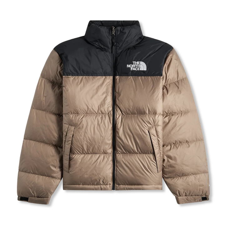 North Face Men's 1996 Retro Nuptse Jacket Mocha Brown/TNF Black