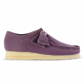Clarks Men's Wallabee Plum Suede