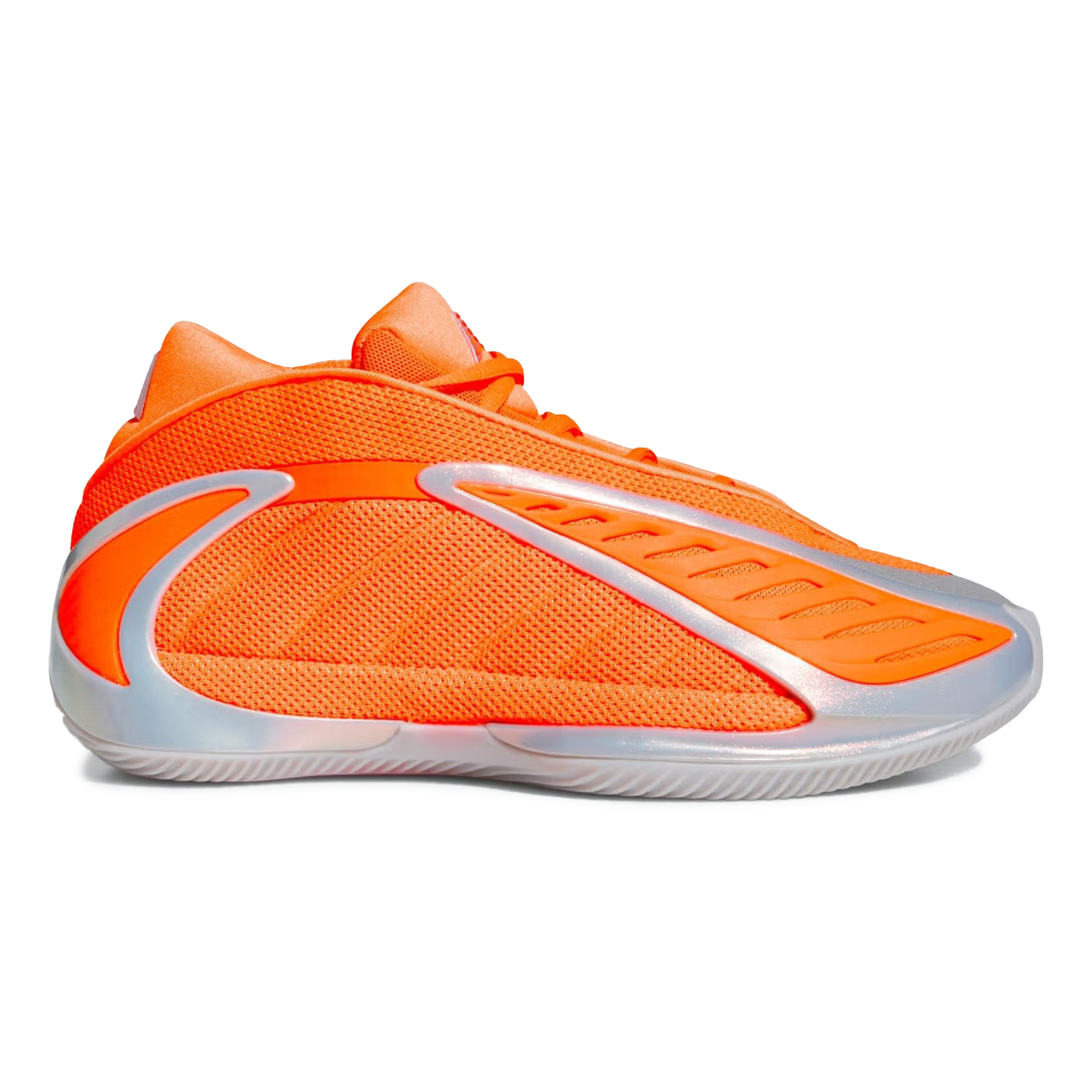 Adidas Men's Anthony Edwards 2 Lucid Orange/Silver Metallic/Grey Adidas Men's Anthony Edwards 2 Lucid Orange/Silver Metallic/Grey