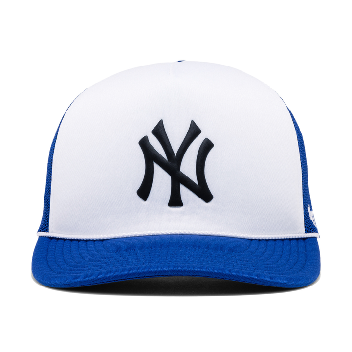 ‘47 Brand x West NYC New York Yankees Foam Front Trucker White/Royal Blue
