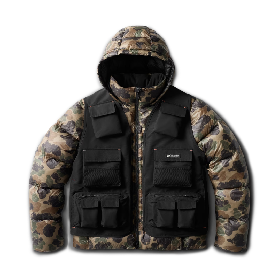 Columbia CSC1938 Dually Mountain™ Printed Outerchange British Tan Duck Camo