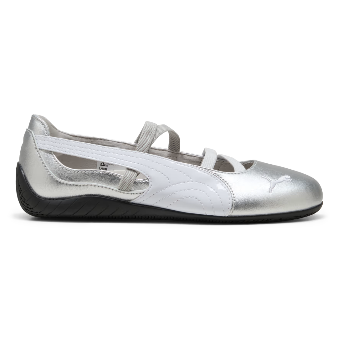 Puma Women's Speedcat Ballet Metallic PUMA Silver/PUMA White