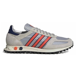 Adidas Men's LA Trainer OG Silver Metallic/Supplier Color/Dark Blue