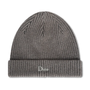 Dime Rib Dark Grey Fold Beanie