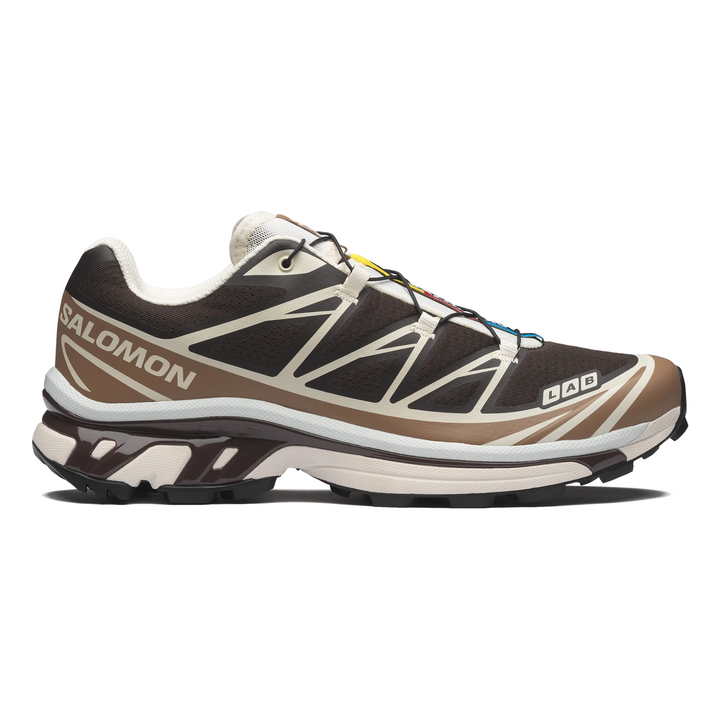 Salomon Men's XT-6 Black Coffee/Burro/Bitter Chocolate
