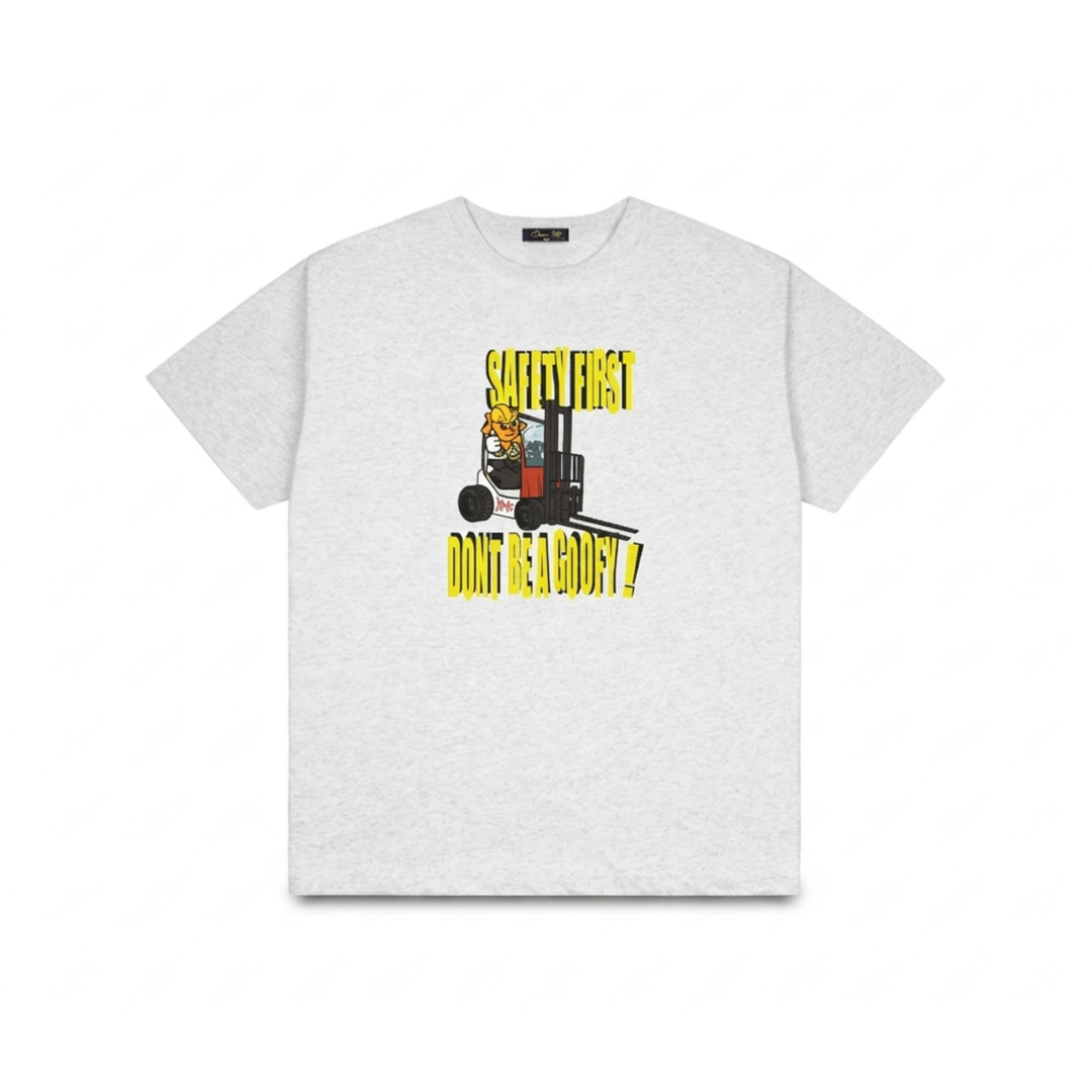 Dime Men's Glo Dime Safety T-Shirt Ash