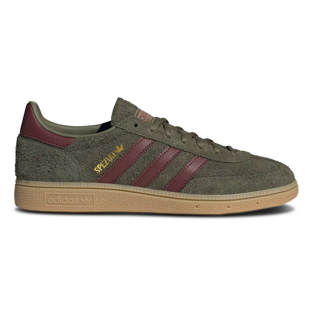Adidas Men's Handball Spezial Focus Olive/Fox Brown/Gum Adidas Men's Handball Spezial Focus Olive/Fox Brown/Gum