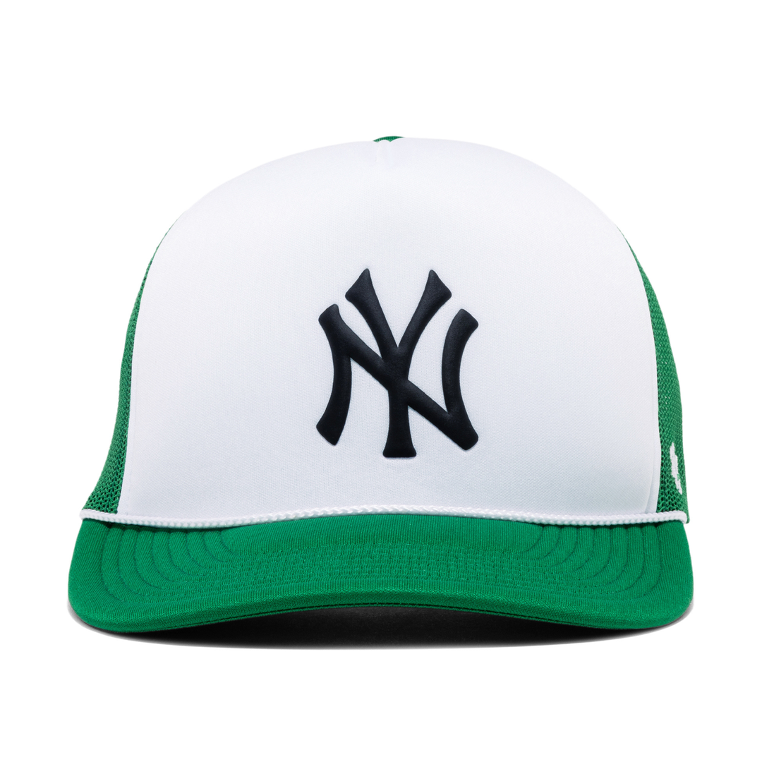 ‘47 Brand x West NYC New York Yankees Foam Front Trucker White/Kelly Green