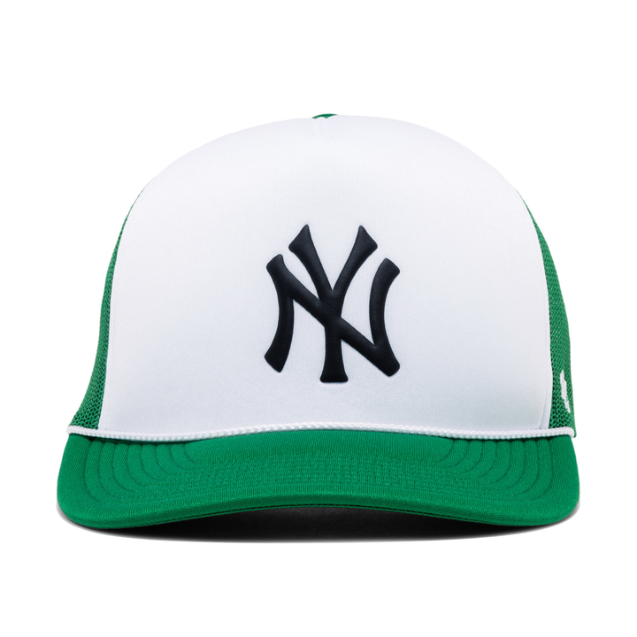 ‘47 Brand x West NYC New York Yankees Foam Front Trucker White/Kelly Green
